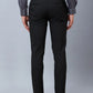 Raymond Men Blue Solid Slim Fit Polyester Blend Trouser