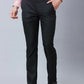 Raymond Men Grey Solid Slim Fit Polyester Blend Trousers