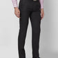 Raymond Men Grey Solid Slim Fit Polyester Blend Trouser