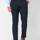 Raymond Men Grey Solid Slim Fit Polyester Blend Trouser