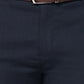 Raymond Men Grey Solid Slim Fit Polyester Blend Trouser
