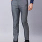 Raymond Men Blue Solid Slim Fit Polyester Blend Trouser