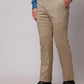 Raymond Men Blue Slim Fit Structure Polyester Trousers