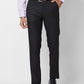 Raymond Men Fawn Slim Fit Structure Polyester Trousers