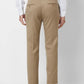 Raymond Men Grey Slim Fit Structure Polyester Trousers