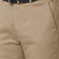 Raymond Men Grey Slim Fit Structure Polyester Trousers