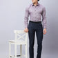 Raymond Men Maroon Wool Blend Full Sleeve Sweaters