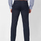 Raymond Men Grey Checks Slim Fit Polyester Blend Trouser