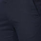 Raymond Men Grey Checks Slim Fit Polyester Blend Trouser