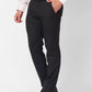 Raymond Men Blue Structure Slim Fit Polyester Blend Trouser