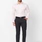 Raymond Men Blue Structure Slim Fit Polyester Blend Trouser