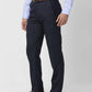 Raymond Men Grey Structure Slim Fit Polyester Blend Trouser