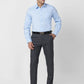 Raymond Men Grey Checks Slim Fit Polyester Blend Trouser
