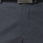 Raymond Men Grey Checks Slim Fit Polyester Blend Trouser