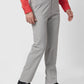 Raymond Men Blue Structure Slim Fit Polyester Blend Trouser