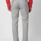 Raymond Men Blue Structure Slim Fit Polyester Blend Trouser