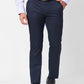 Raymond Men Black Structure Slim Fit Polyester Blend Trouser
