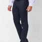 Raymond Men Black Structure Slim Fit Polyester Blend Trouser