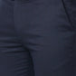 Raymond Men Black Structure Slim Fit Polyester Blend Trouser
