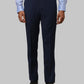 Men Regular Fit Blue Trouser