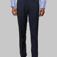 Men Regular Fit Blue Trouser
