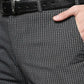 Men Contemporary Fit Dark Brown Trouser