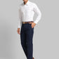 Men Regular Fit Grey Trouser