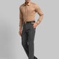 Men Regular Fit White Trouser