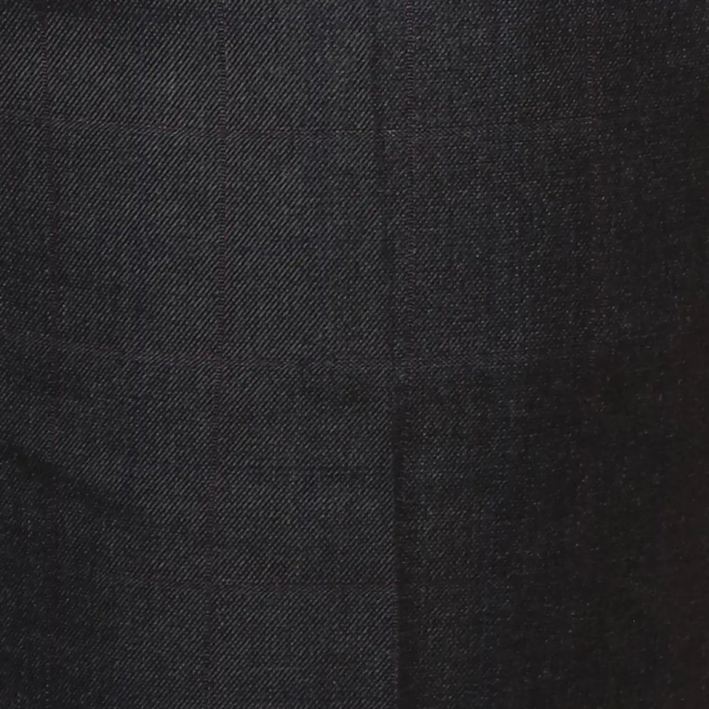 Men Black Contemporary Fit Checks Polyester Blend Trouser