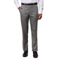 Men Blue Contemporary Fit Checks Polyester Blend   Trouser