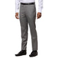 Men Blue Contemporary Fit Checks Polyester Blend   Trouser