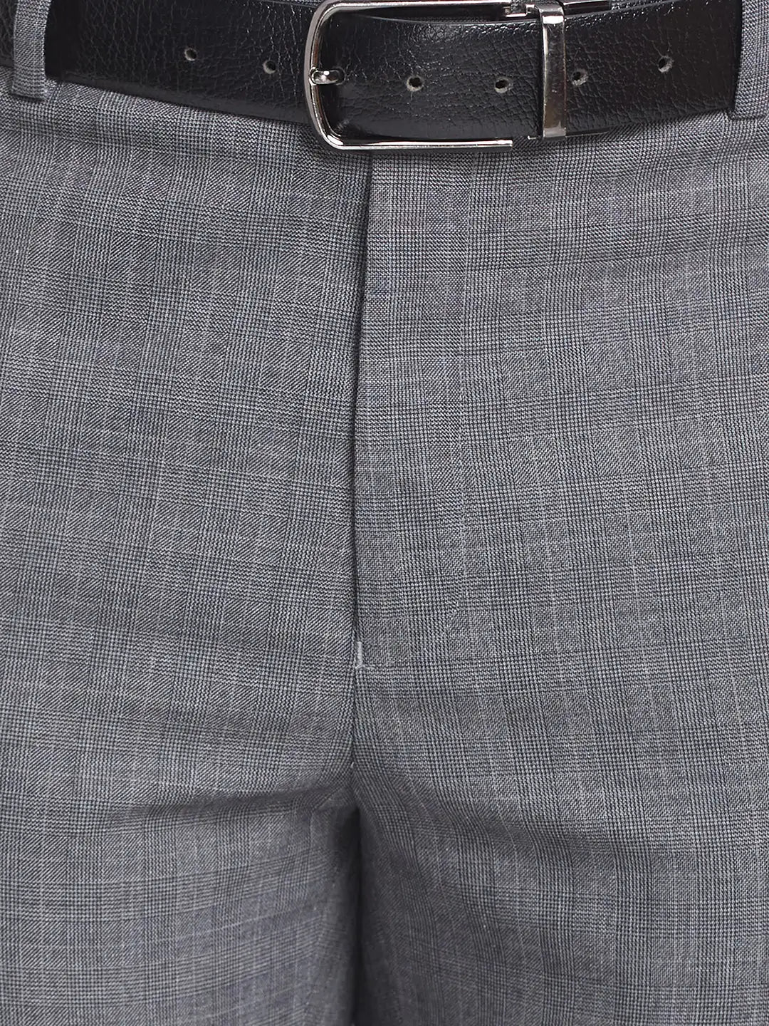Men Contemporary Fit Khaki Trouser