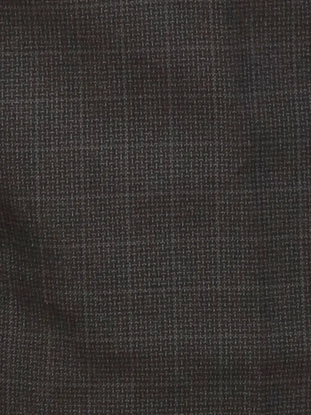 Raymond Men Blue Checks Slim Fit Polyester Blend Trouser