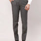 Raymond Men Blue Checks Slim Fit Polyester Blend Trouser