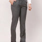Raymond Men Blue Checks Slim Fit Polyester Blend Trouser
