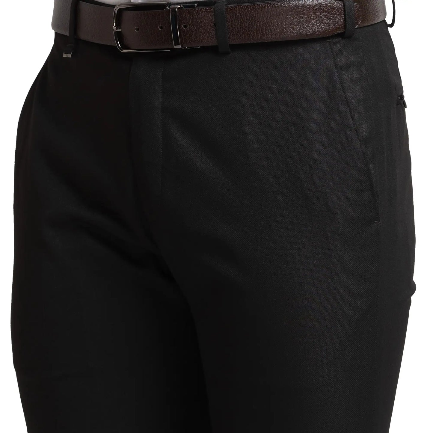 Men Contemporary Fit Blue Trouser