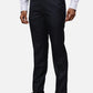 Raymond Men Green Solid Contemporary Fit Polyester Blend Trouser