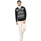 Men Regular Fit Grey Sweater