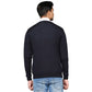 Men Regular Fit Maroon Sweater