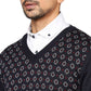 Men Regular Fit Maroon Sweater