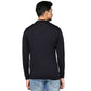 Men Regular Fit Blue Sweater