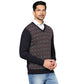 Men Regular Fit Yellow Sweater