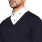 Men Regular Fit Grey Sweater