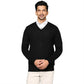 Men Regular Fit Maroon Sweater