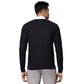 Men Regular Fit Blue Sweater