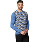 Men Regular Fit Yellow Sweater