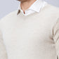 Men Grey Wrapper Acrylic Blend Full Sleeve Sweaters