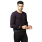 Men Regular Fit Grey Sweater