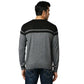 Men Regular Fit Maroon Sweater