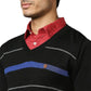 Men Regular Fit Maroon Sweater